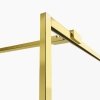 NEW TRENDY Kabina ścianka prysznicowa walk-in AVEXA GOLD SHINE 110x200 EXK-2162